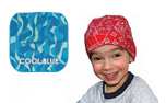 Aqua Coolkeeper KINDER Kopftuch Cooling Bandana Kids, Cool Blue