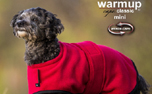 DRYUP Hundemantel Warmup-Cape CLASSIC Mini, bordeaux