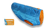 Kurgo Hundemantel Loft Dog Coat, blau/orange